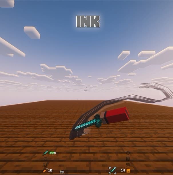 Ink trail style in game